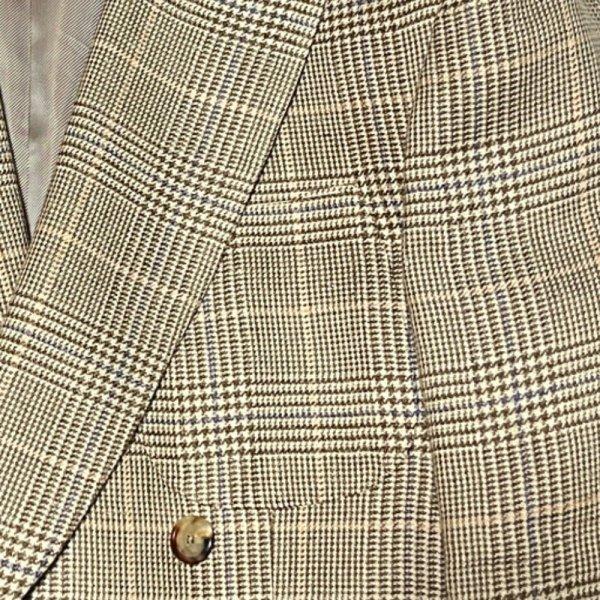 De Petrillo (デペトリロ) 下掛け ダブル前ジャケット ベージュ De Petrillo (デペトリロ) 下掛け ダブル前ジャケット ベージュ