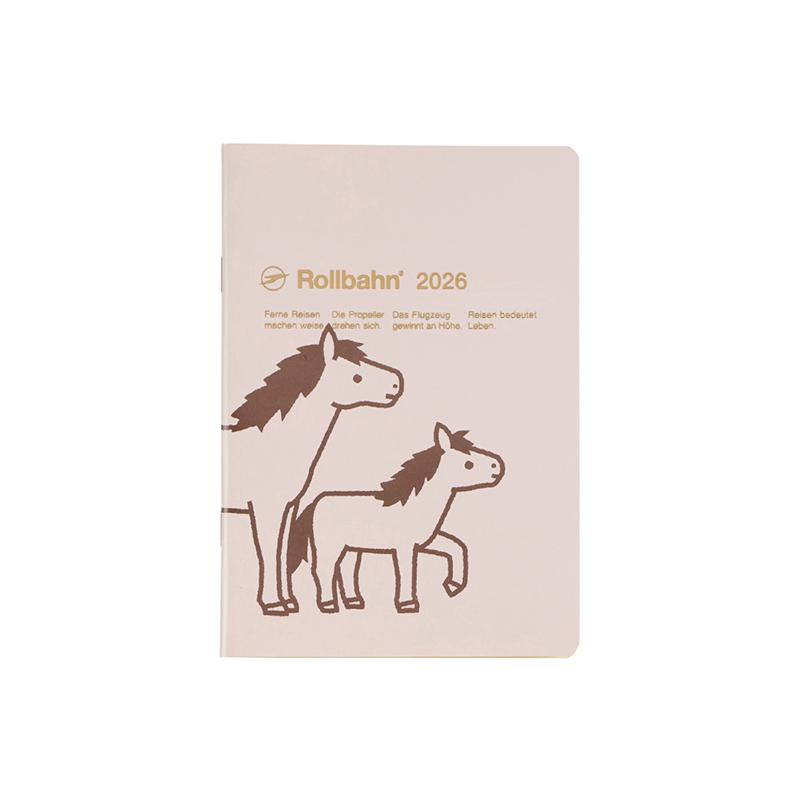 手帳 ロルバーンダイアリー ノート B6 ダイアリー ホチキス綴じ ロルバーン  2026年版 2025年10月始まり ポニー デルフォニックス公式 | DELFONICS | 03
