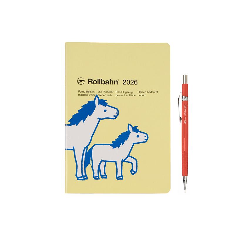 手帳 ロルバーンダイアリー ノート B6 ダイアリー ホチキス綴じ ロルバーン  2026年版 2025年10月始まり ポニー デルフォニックス公式 | DELFONICS | 09