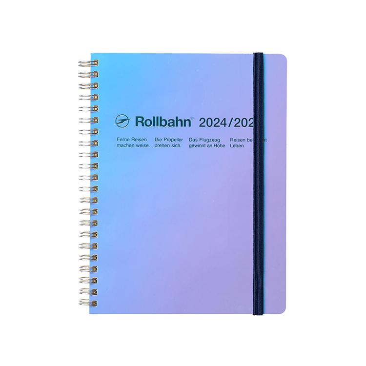 手帳 ダイアリー ロルバーンダイアリー ロルバーン A5サイズ メタリック Rollbahn 2024年版 2024年3月始まり ポケット付メモ メモ帳 デルフォニックス公式｜delfonics｜02