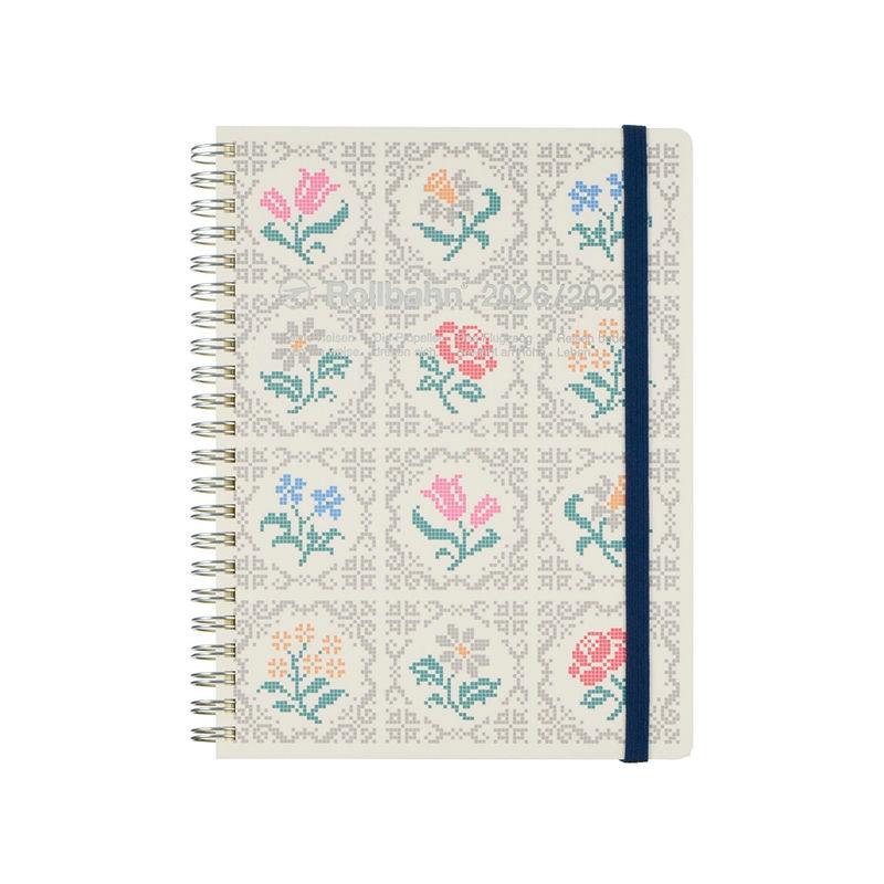 手帳 ロルバーン ダイアリー フローラ A5サイズ 2026年版 2026年3月始まり デルフォニックス公式 | DELFONICS | 01