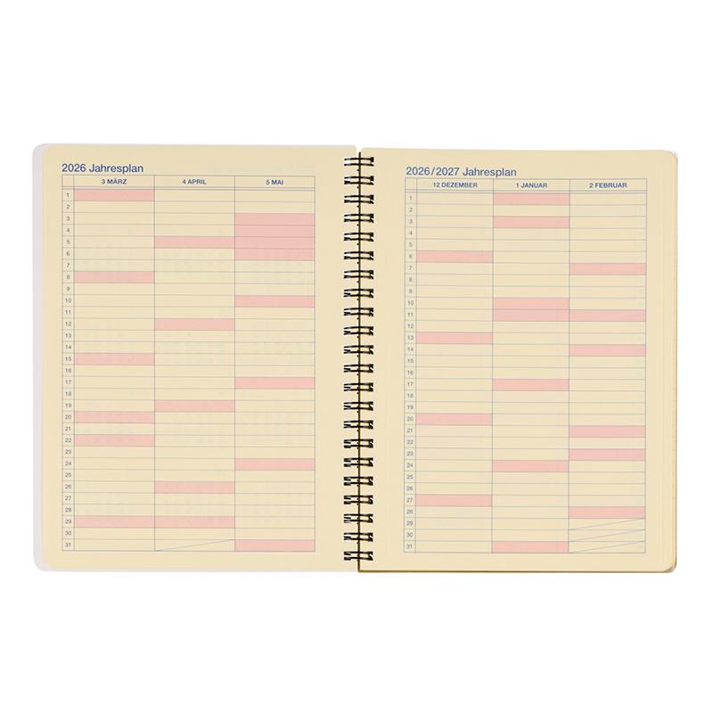 手帳 ロルバーン ダイアリー フローラ A5サイズ 2026年版 2026年3月始まり デルフォニックス公式 | DELFONICS | 08