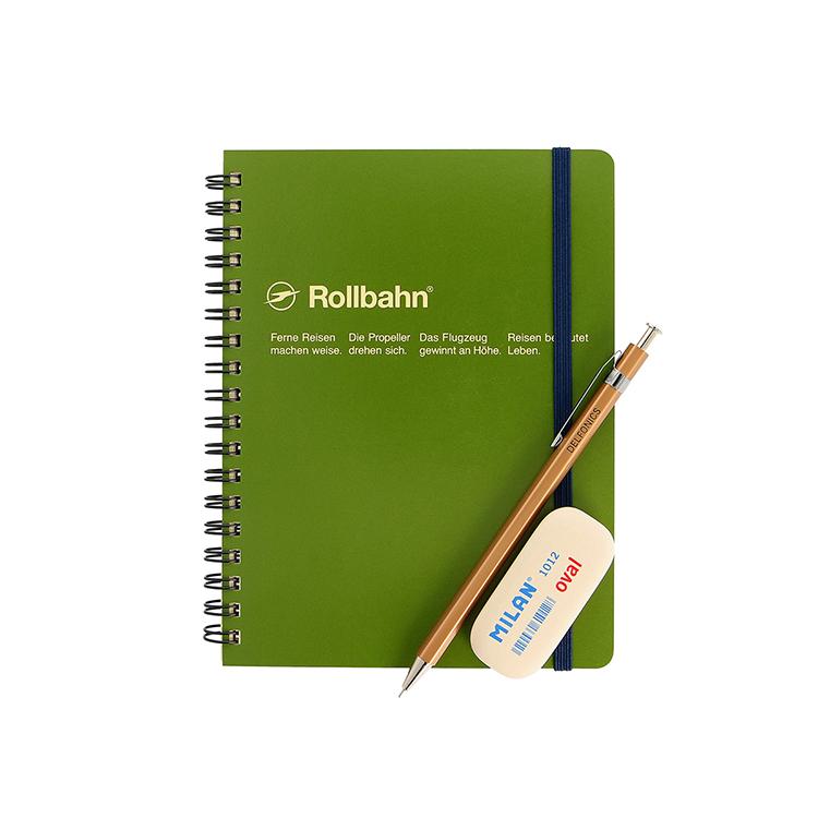 ノート ロルバーン B6相当Lサイズ Rollbahn ポケット付メモ メモ帳 方眼 リング デルフォニックス公式 | DELFONICS | 16