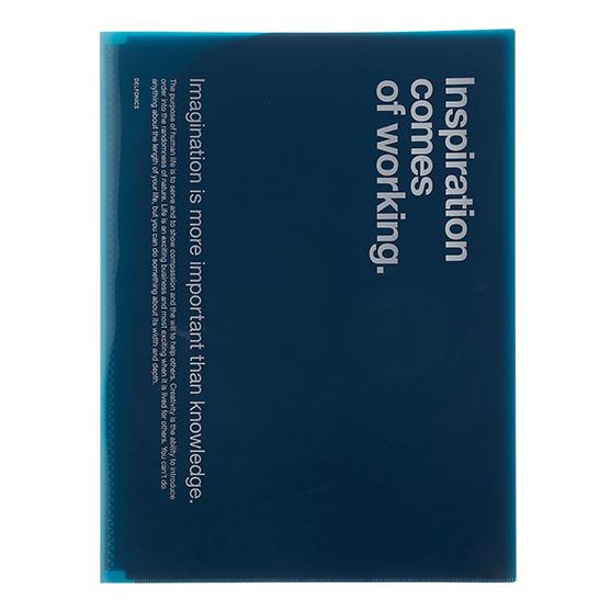 DELFONICS クリアファイル A4 6ポケット クリアホルダー 書類