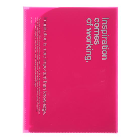 DELFONICS（デルフォニックス） クリアファイル A4 6ポケット クリア