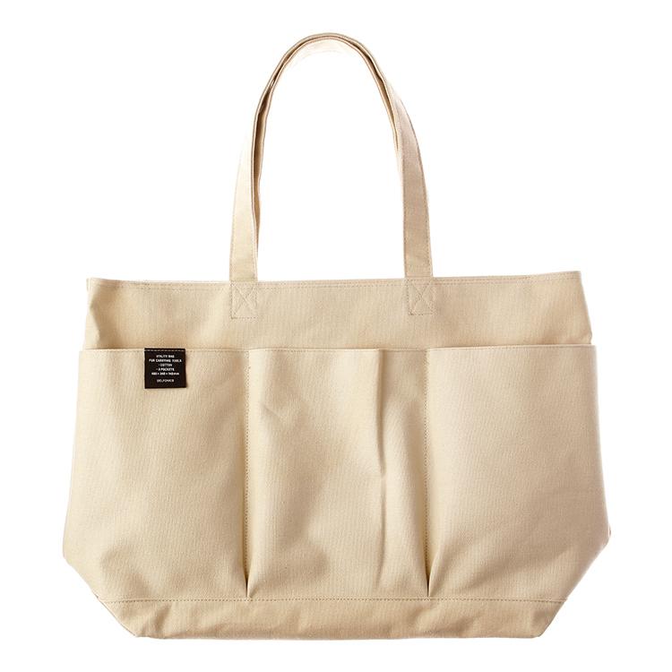 バッグ  トートバッグ コットンキャンバス生地 軽量 インナーキャリング L  デルフォニックス公式 | DELFONICS | 01