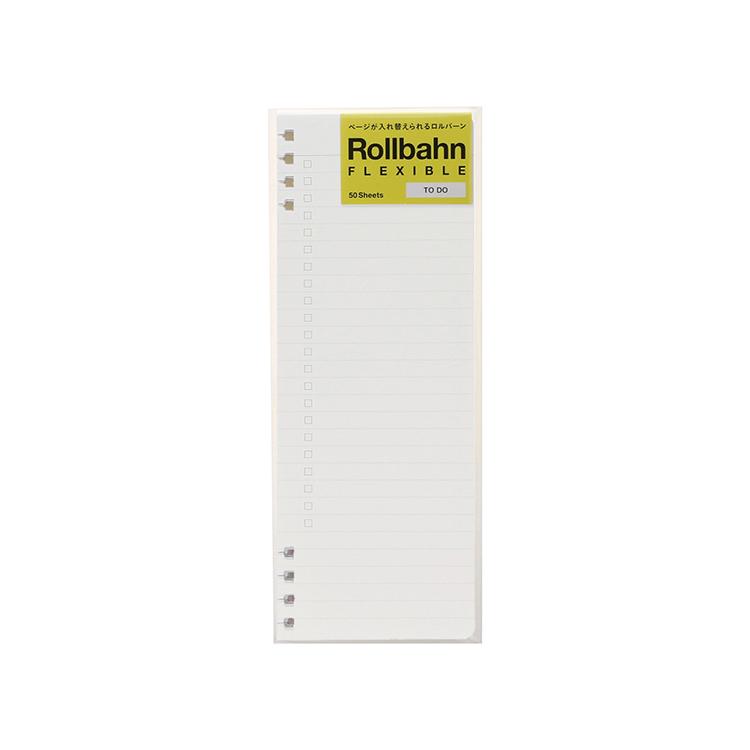 ノート フレキシブル ロルバーン A5サイズ リフィル Rollbahn TO DO インデックス  クリーム メモ帳 デルフォニックス公式｜delfonics｜02