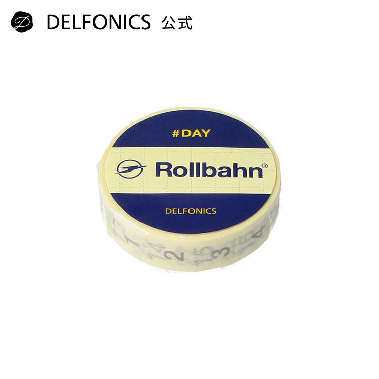 DELFONICS マスキングテープ ロルバーン Rollbahn テープ 日付