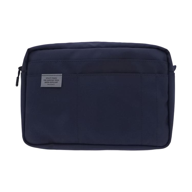 ポーチ A5サイズ収納可能 撥水  10ポケット 小物入れ 化粧ポーチ ショルダーバッグ インナーキャリング M  バッグインバッグ デルフォニックス公式 | DELFONICS | 04