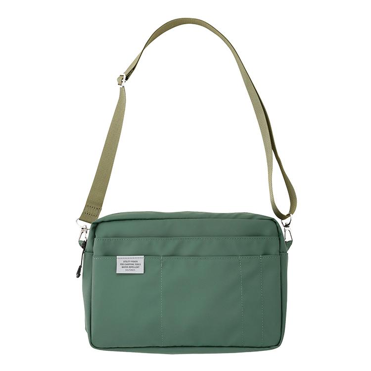 ポーチ A5サイズ収納可能 撥水  10ポケット 小物入れ 化粧ポーチ ショルダーバッグ インナーキャリング M  バッグインバッグ デルフォニックス公式 | DELFONICS | 09