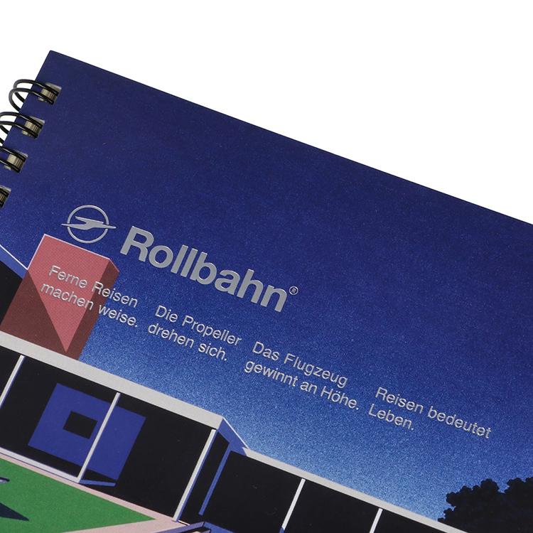 ノート ロルバーン Hiroshi Nagai Lサイズ 横型 Rollbahn ポケット付メモ  リング メモ帳 方眼 リング デルフォニックス公式｜delfonics｜10