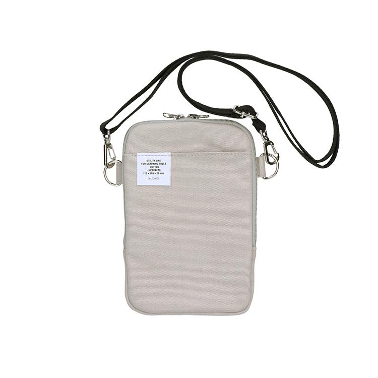 インナーキャリング スマホバッグ ショルダーバッグ スマホケース 3ポケット ストラップ付き 長さ調節可能 外出用 旅行用  デルフォニックス公式 | DELFONICS | 06