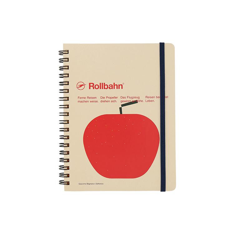 ノート B6相当Lサイズ メモ ロルバーン Rollbahn  コラボレーションアイテム Giacomo Bagnara ポケット付メモ メモ帳 方眼 デルフォニックス公式 | DELFONICS | 02