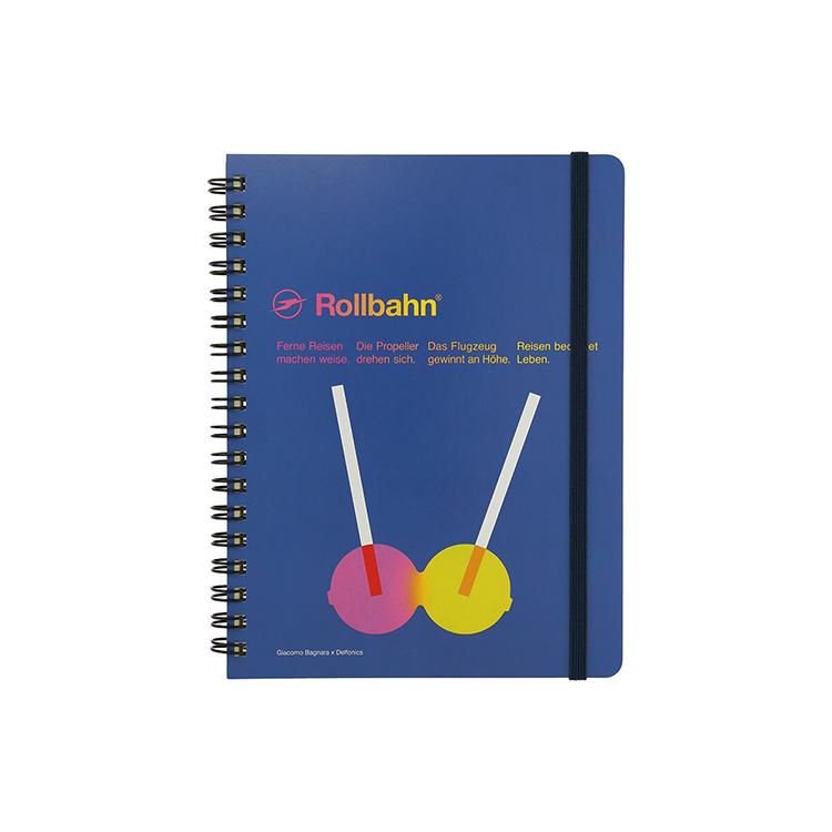 ノート B6相当Lサイズ メモ ロルバーン Rollbahn  コラボレーションアイテム Giacomo Bagnara ポケット付メモ メモ帳 方眼 デルフォニックス公式 | DELFONICS | 04