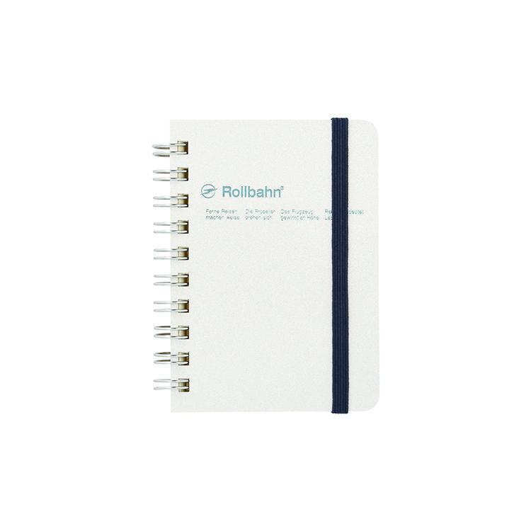 ロルバーンrollbahn ミニ　シルバー DELFONICS ノート ミニ サイズ メモ ロルバーン Rollbahn メタリック