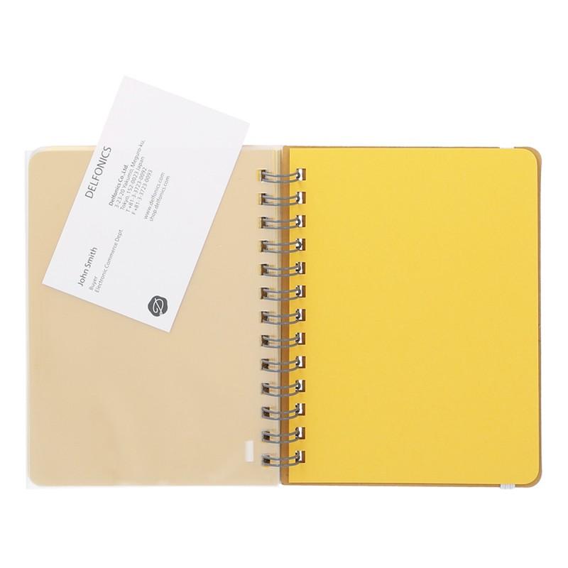 ノート Mサイズ メモ ロルバーン Rollbahn  スコラ ポケット付メモ メモ帳 方眼 デルフォニックス公式 | DELFONICS | 12