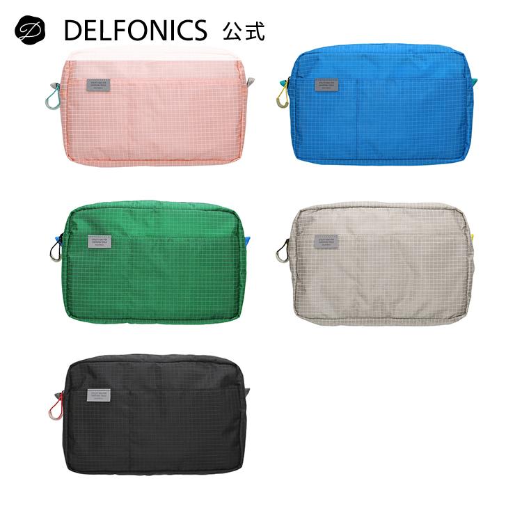 ポーチ A5サイズ 7ポケット キャリングケース 小物入れ フェーレ ショルダーバッグ インナーキャリング M  バッグインバッグ  デルフォニックス公式 | DELFONICS