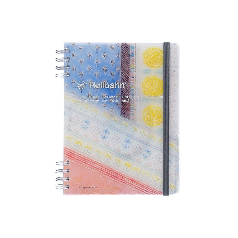 ノート B6相当Lサイズ ロルバーン フレキシブル カバー 360° rokka glass L  デルフォニックス公式 | DELFONICS | 01