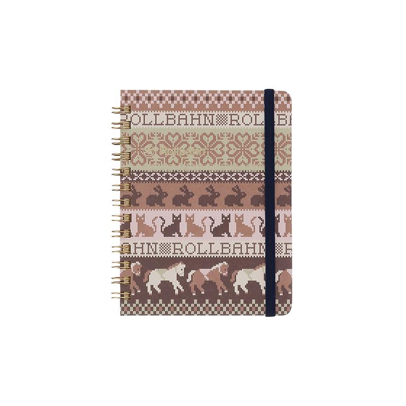 ノート Mサイズ メモ ロルバーン Rollbahn ニット ポケット付メモ メモ帳 方眼 デルフォニックス公式 | DELFONICS | 01