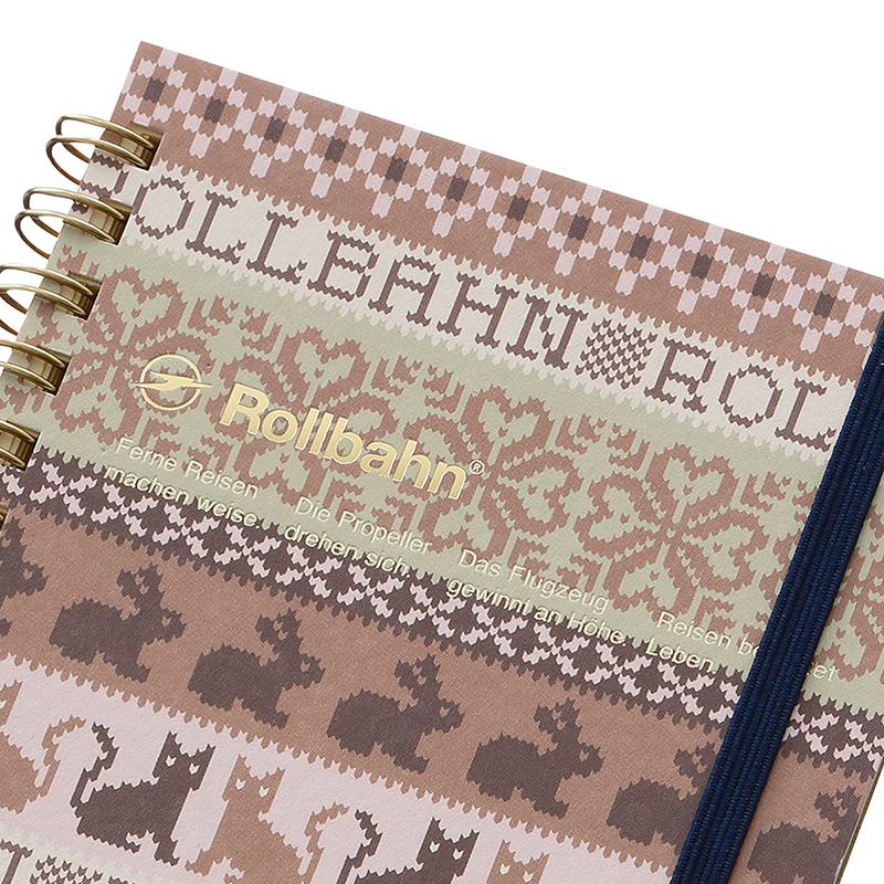 ノート Mサイズ メモ ロルバーン Rollbahn ニット ポケット付メモ メモ帳 方眼 デルフォニックス公式 | DELFONICS | 05