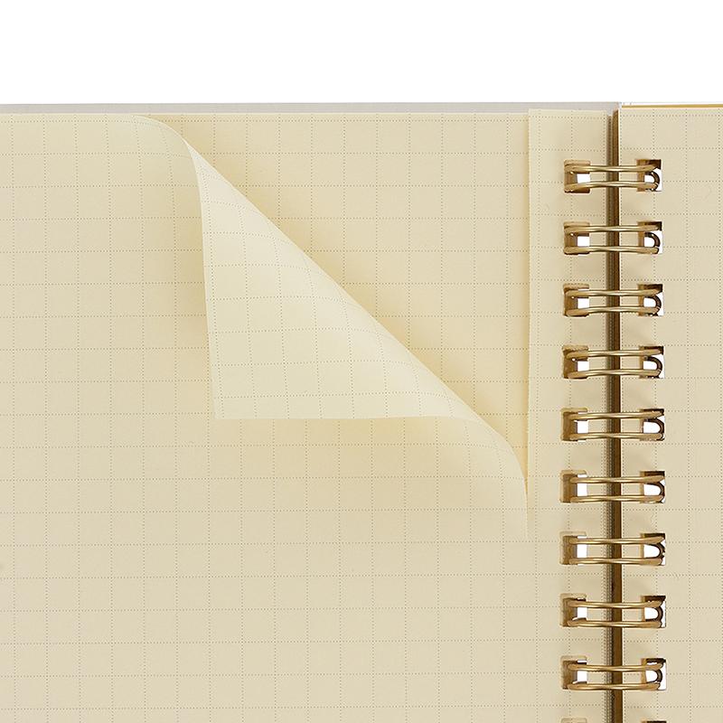 ノート Mサイズ メモ ロルバーン Rollbahn ニット ポケット付メモ メモ帳 方眼 デルフォニックス公式 | DELFONICS | 06