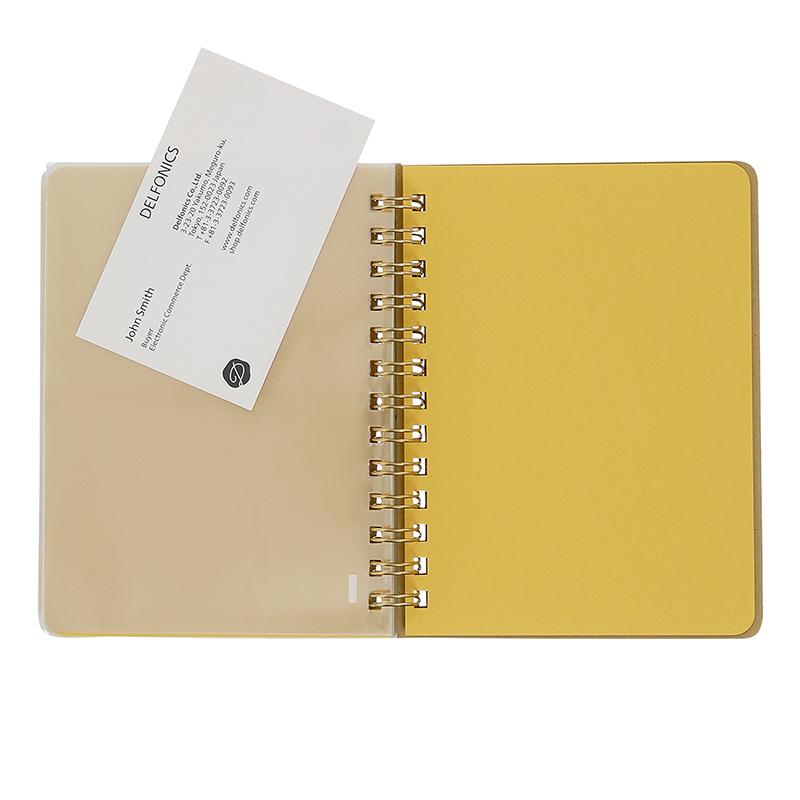 ノート Mサイズ メモ ロルバーン Rollbahn ニット ポケット付メモ メモ帳 方眼 デルフォニックス公式 | DELFONICS | 07