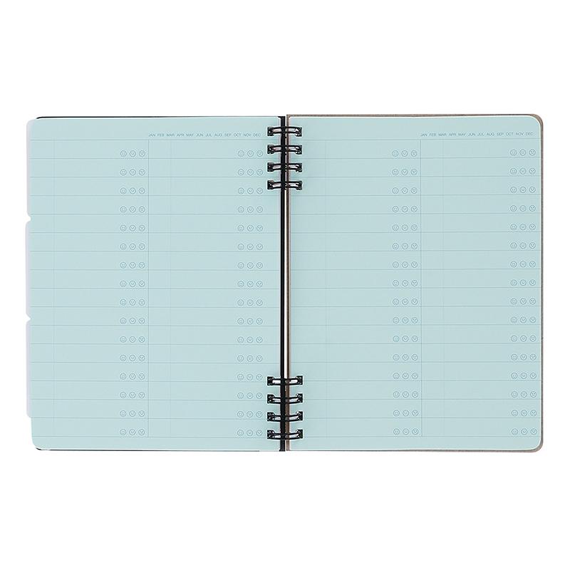 ノート フレキシブル ロルバーン Campus×Rollbahn B6相当Lサイズ カバー 360° メモ帳 デルフォニックス公式 | DELFONICS | 12