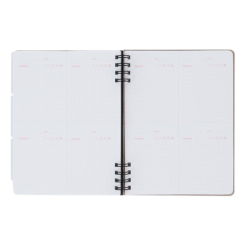 ノート フレキシブル ロルバーン Campus×Rollbahn B6相当Lサイズ カバー 360° メモ帳 デルフォニックス公式 | DELFONICS | 13