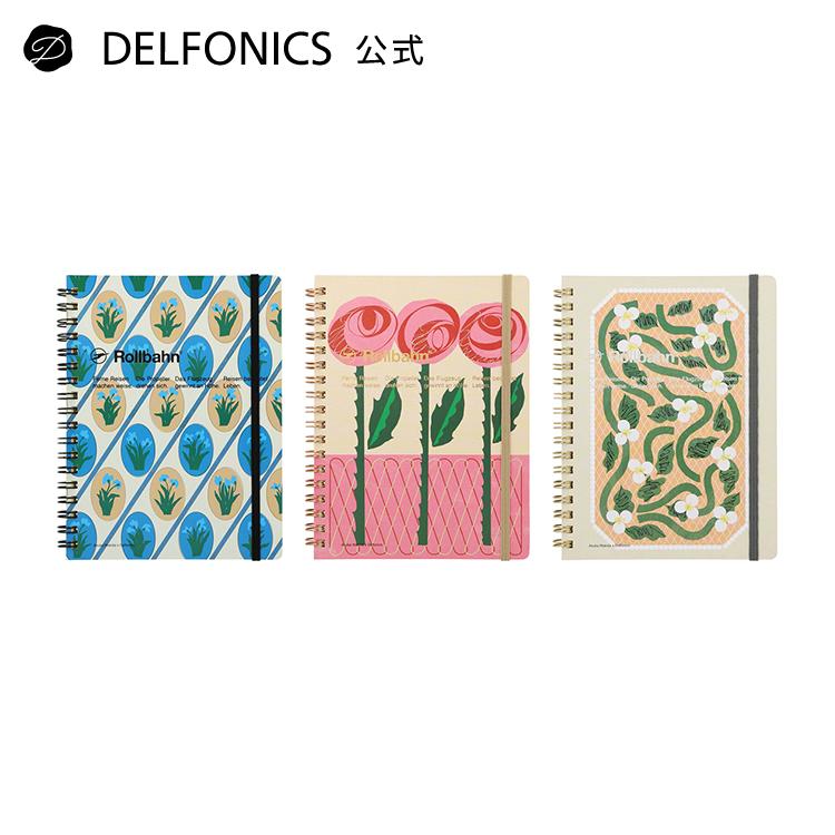 ノート B6相当Lサイズ 限定 直営店限定 メモ ロルバーン Rollbahn Asuka Wakida ポケット付メモ リングノート メモ帳 方眼 デルフォニックス公式 の商品画像