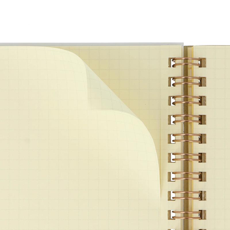 ノート B6相当Lサイズ 限定 直営店限定 メモ ロルバーン Rollbahn Asuka Wakida ポケット付メモ リングノート メモ帳 方眼 デルフォニックス公式 | DELFONICS | 07