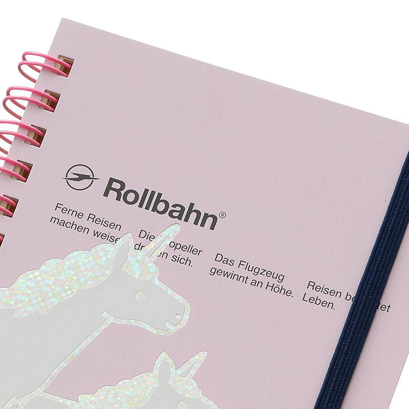 Rollbahn ロルバーン ノート お菓子の家　ユニコーン　宇宙　アニマル DELFONICS（デルフォニックス） ノート Mサイズ 限定 直営店限定 メモ