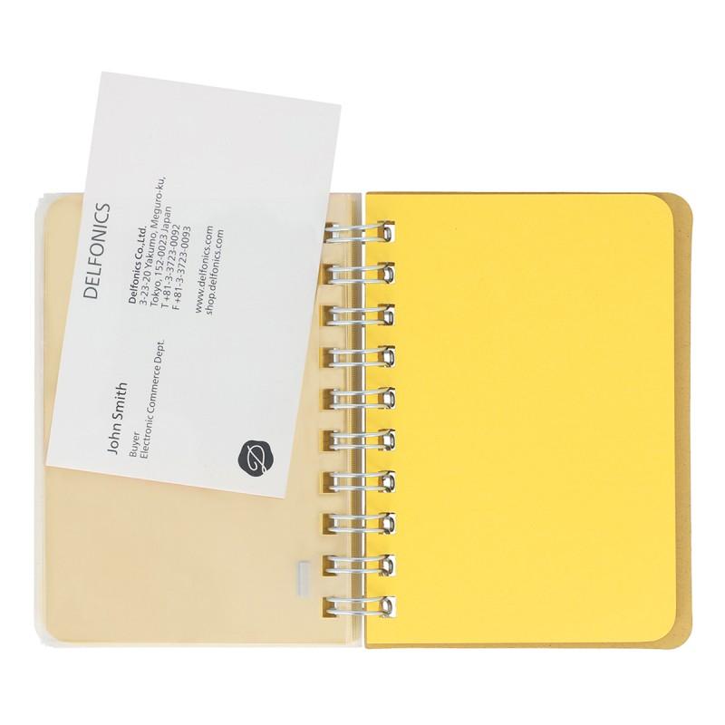 ノート ミニサイズ 限定 直営店限定 メモ ロルバーン Rollbahn グランツ ポケット付メモ リングノート メモ帳 方眼 デルフォニックス公式 | DELFONICS | 06