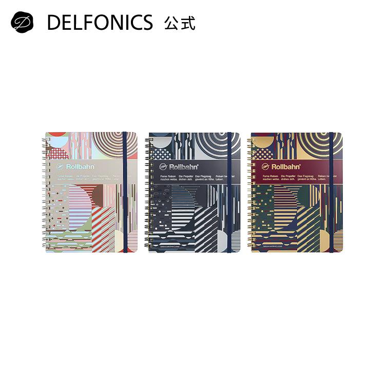 ノート B6相当Lサイズ 限定 直営店限定 メモ ロルバーン Rollbahn グランツ ポケット付メモ リングノート メモ帳 方眼 デルフォニックス公式 | DELFONICS