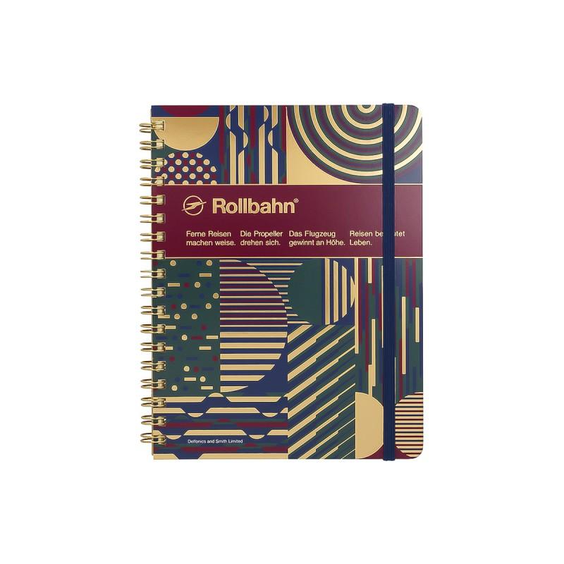 ノート B6相当Lサイズ 限定 直営店限定 メモ ロルバーン Rollbahn グランツ ポケット付メモ リングノート メモ帳 方眼 デルフォニックス公式 | DELFONICS | 03