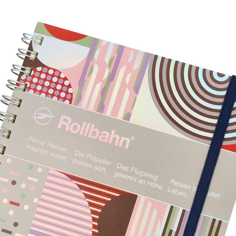 ノート B6相当Lサイズ 限定 直営店限定 メモ ロルバーン Rollbahn グランツ ポケット付メモ リングノート メモ帳 方眼 デルフォニックス公式 | DELFONICS | 08