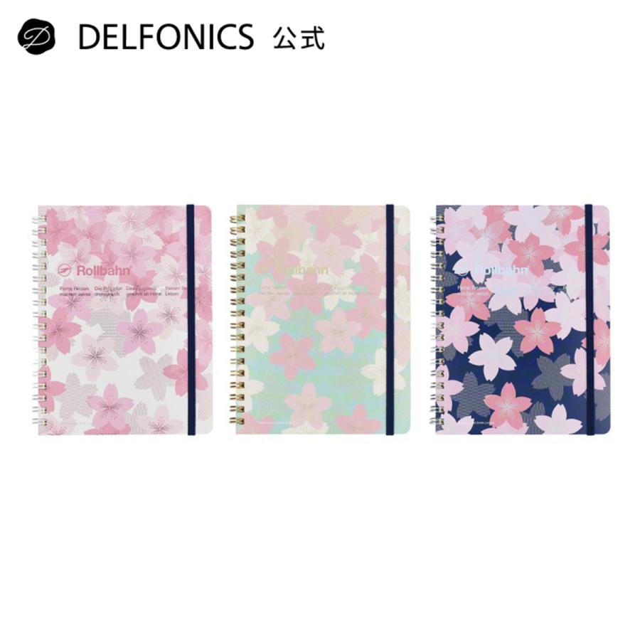 ノート B6相当Lサイズ 【直営店限定】ロルバーン ポケット付メモ チェリーブロッサム L  デルフォニックス公式 | DELFONICS