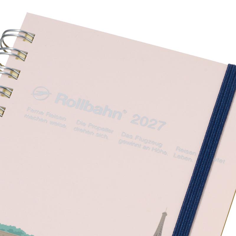 手帳 【直営店限定】ロルバーン ダイアリー Mサイズ  2027年版 2026年10月始まり デルフォニックス公式 | DELFONICS | 09