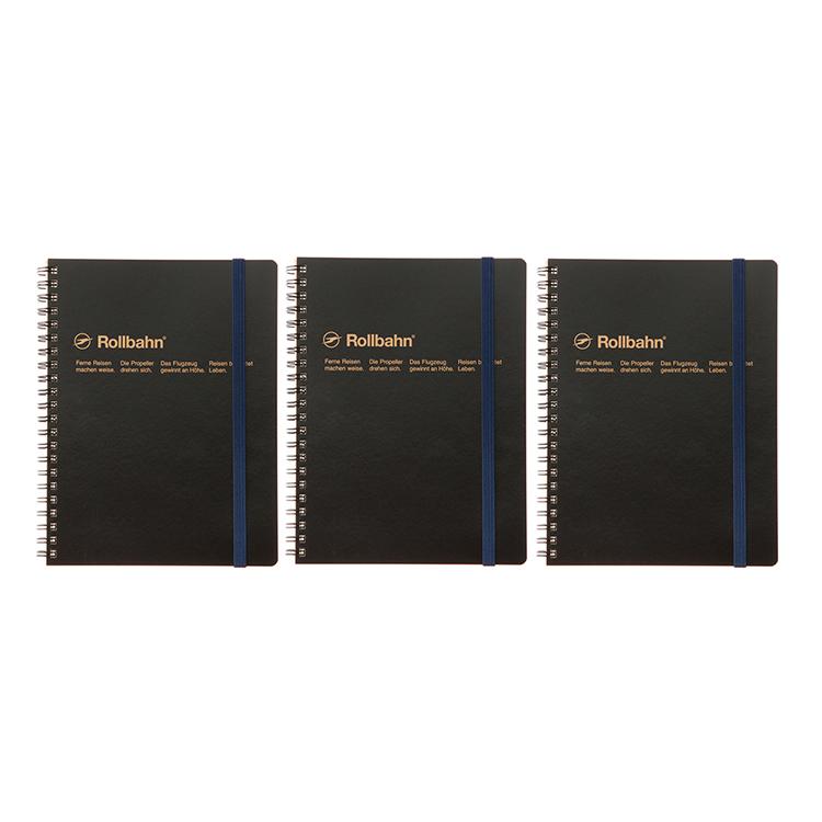 Rollbahn ノートセット DELFONICS ノート ロルバーン A5サイズ 【3冊セット】 Rollbahn