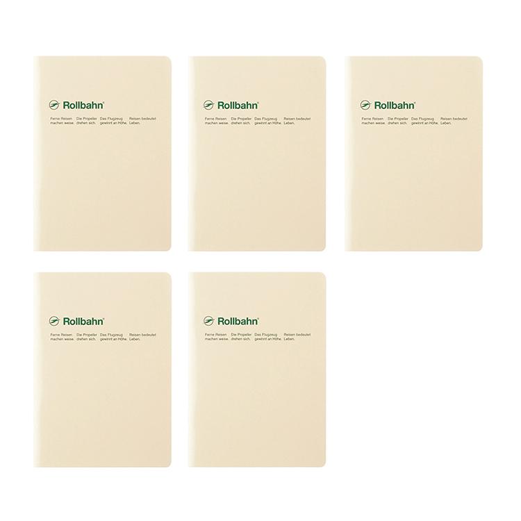 ノート ロルバーン A6サイズ 【5冊セット】  Rollbahn  方眼 メモ帳 デルフォニックス公式 | DELFONICS | 05