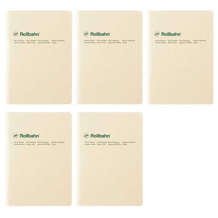 ノート ロルバーン A5サイズ 【5冊セット】  Rollbahn ホチキス綴じ 方眼 メモ デルフォニックス公式 | DELFONICS | 05