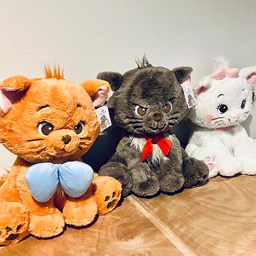 おしゃれキャット 3兄弟 コストコ ディズニー マリー ベルリオーズ