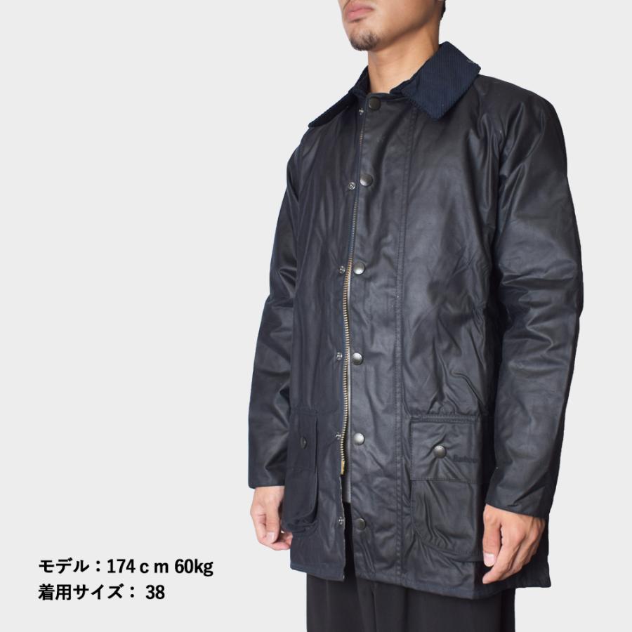 バブアー BARBOUR MWX0017NY91 Beaufort Wax Jacket Navy ビューフォート ワックス ジャケット ネイビー メンズ オイルドジャケット アウター ENGLAND製｜delicious-y｜07