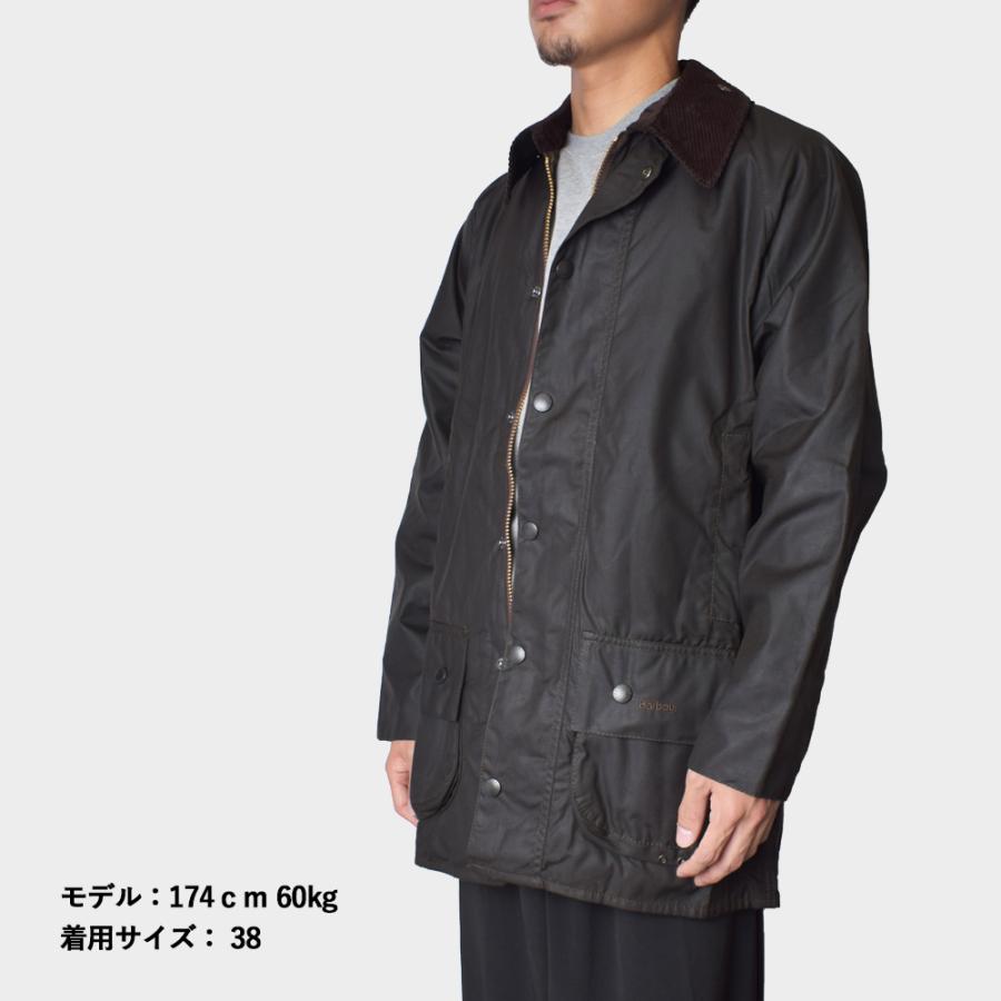 バブアー BARBOUR MWX0002OL71 Classic Beaufort Wax Jacket Olive クラシック ビューフォート ワックス ジャケット オリーブ メンズ オイルドジャケット｜delicious-y｜07