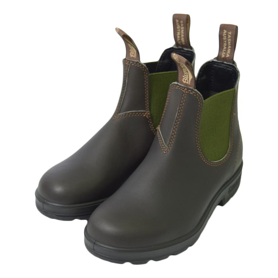 ブランドストーン Blundstone 519 STOUT BROWN OLIVE メンズ レディース ユニセックス ブーツ サイドゴア ワークブーツ レインブーツ ショートブーツ 長靴｜delicious-y｜02