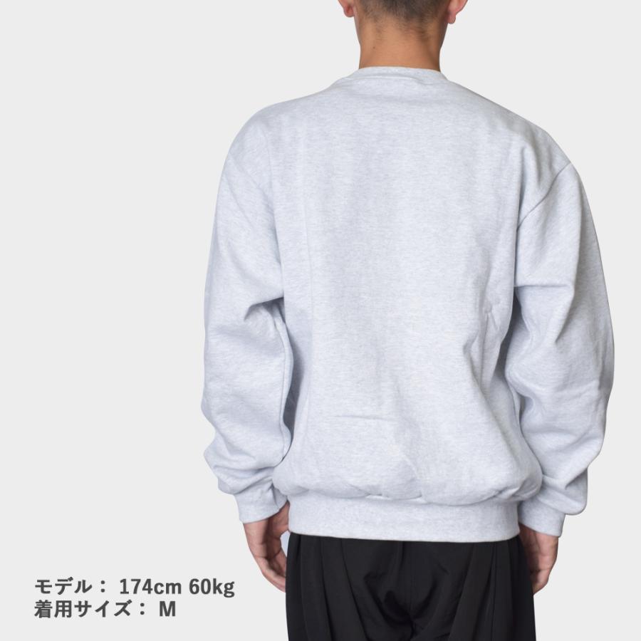 ロサンゼルスアパレル LOS ANGELES APPAREL ロスアパ HF-07 14oz Heavy Fleece Crew メンズ トレーナー スウェット 長袖 スエット 部屋着 裏起毛 春 秋冬｜delicious-y｜11