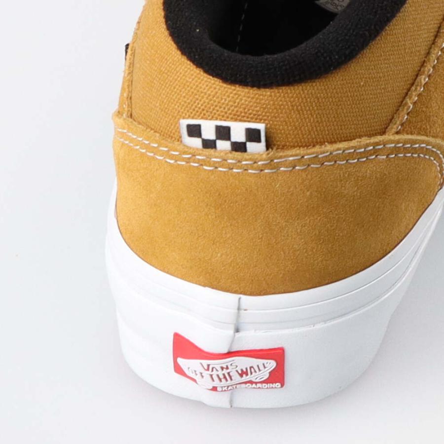 USA企画 VANS バンズ ヴァンズ VN0A5FCDGLD SKATE HALF CAB スケート ハーフキャブ メンズ スニーカー 靴 スエード GOLD ゴールド ブラウン キャメル｜delicious-y｜07