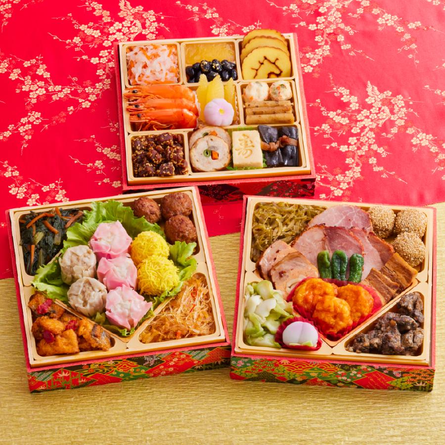 おせち おせち料理 2026 デリシャスボックス 「中華の宴」 三段重 3
