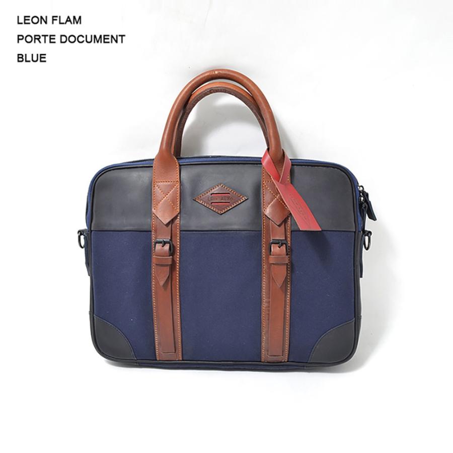 Leon Flam レオンフラム Porte Document Blue ブリーフケース メンズ バッグ 鞄 かばん ショルダーバッグ ビジネスバッグ 紳士用 男性 Men S ブランドバッグ 10003926 デリシャス アメリカ輸入 セレクト 通販 Yahoo ショッピング