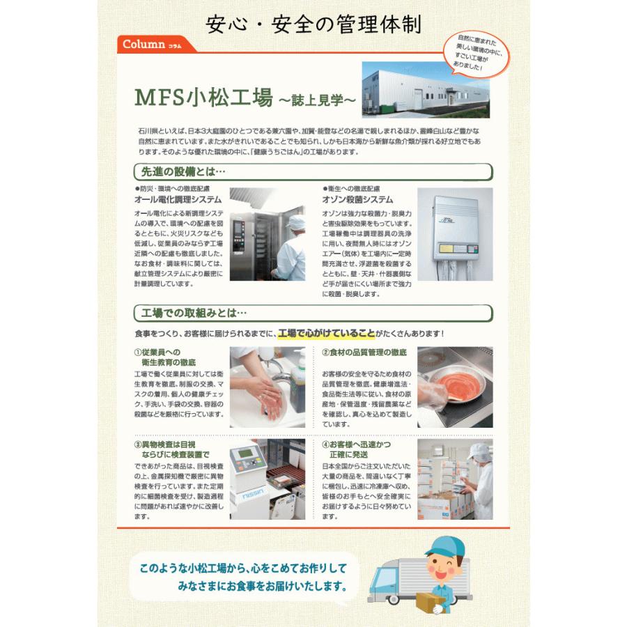介護食 冷凍 カロリーオフ MFSカロリー制限食B(お試しセット) 6食入り