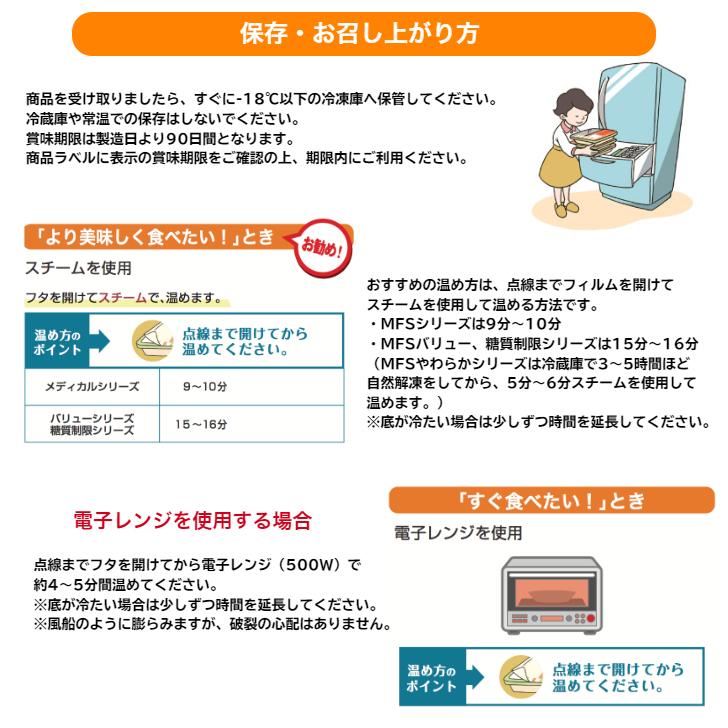 介護食 冷凍 高齢者 食事 MFSやわらか食(お試しセット) 6食入り